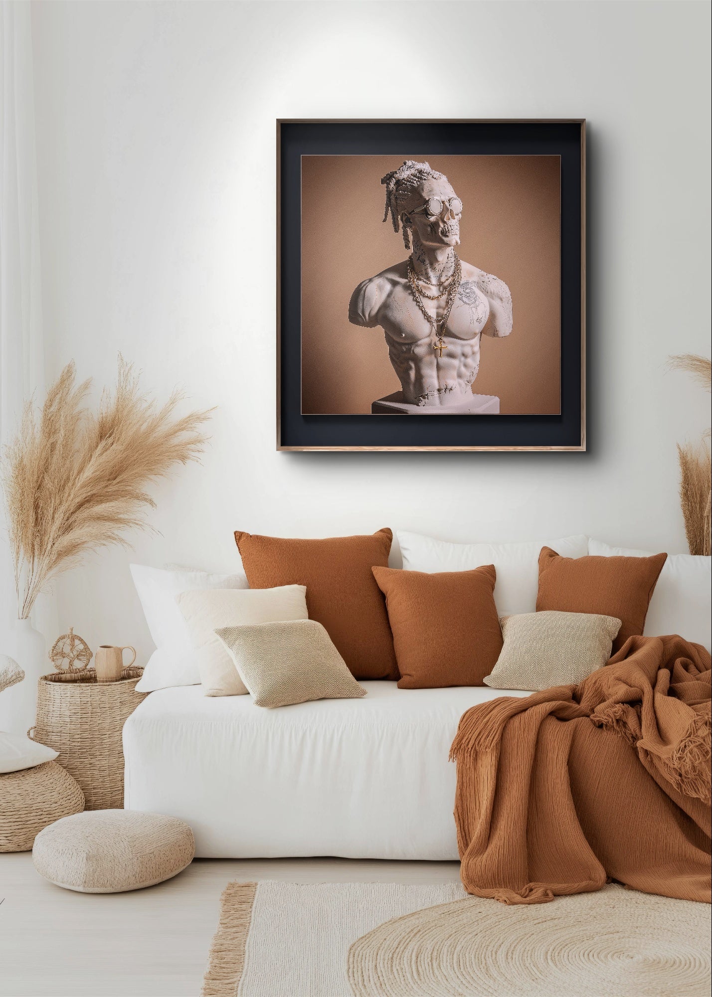 LEON - Tirage d'art unique encadré