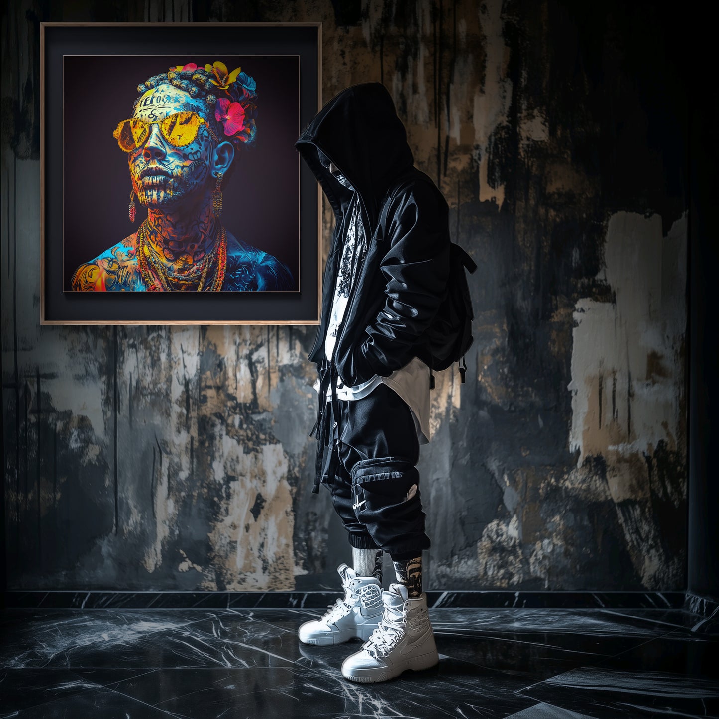 OKINN - Tirage d'art unique encadré