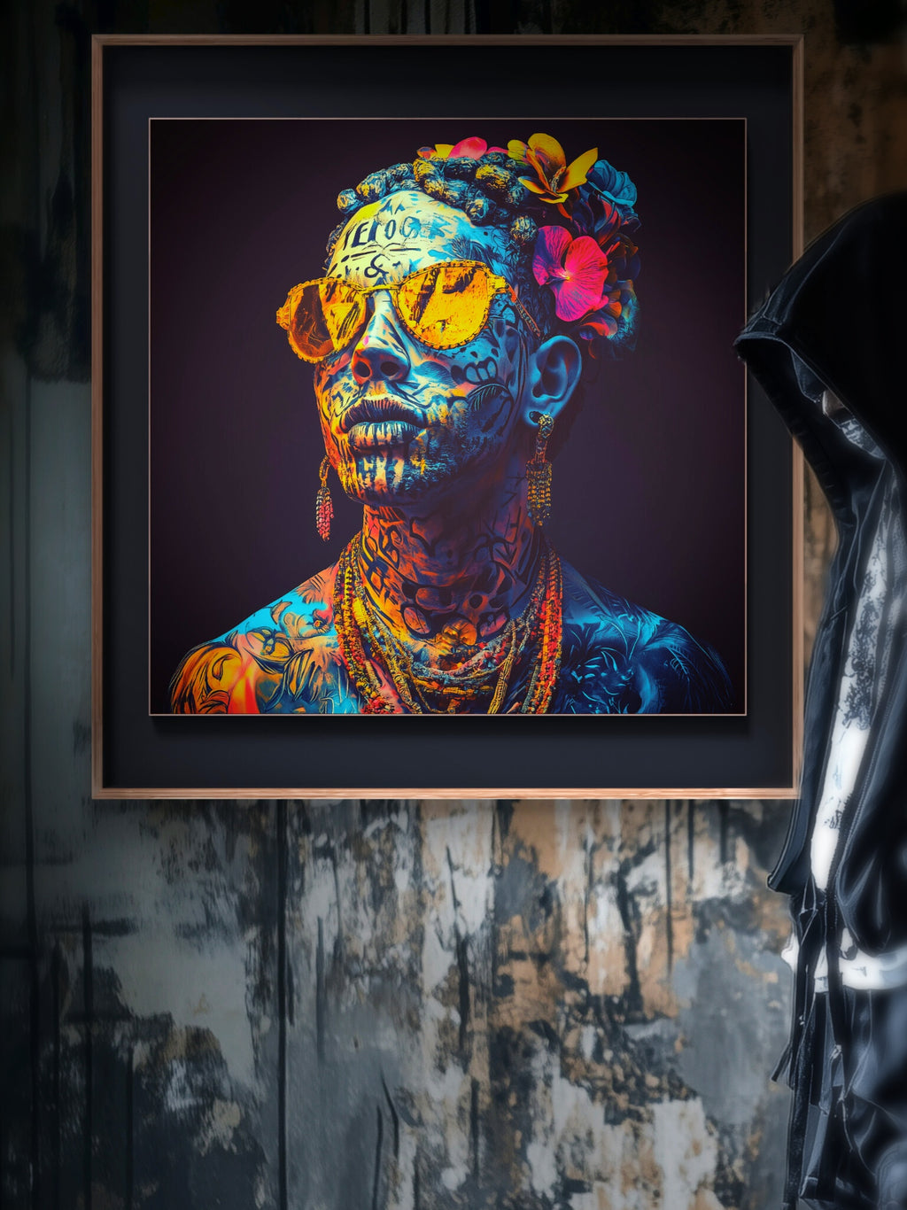 OKINN  -  Tirage d'art unique encadré