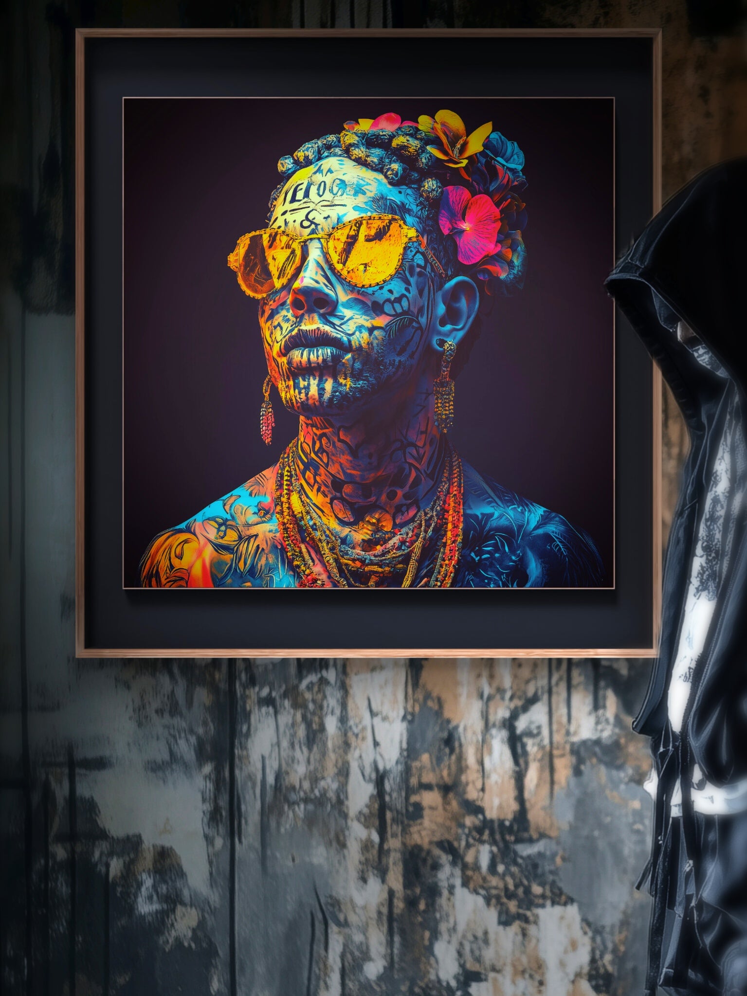 OKINN  -  Tirage d'art unique encadré